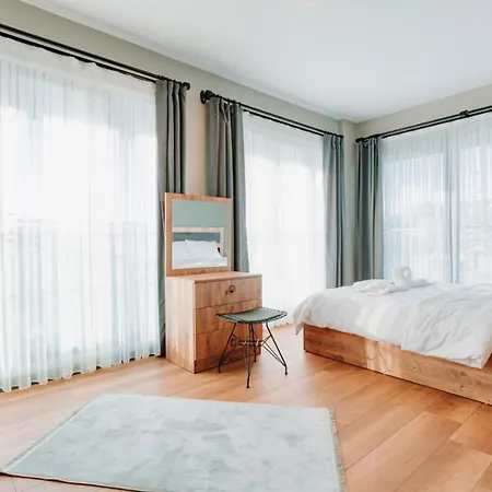 Terrace 3 Furnished Luxury Villas Trabzon